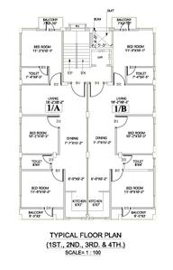 Project Image of 0.0 - 1475.0 Sq.ft 3 BHK Builder Floor for buy in Madhuja Co Operative