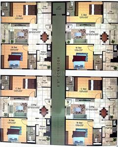 Project Image of 0.0 - 739.0 Sq.ft 2 BHK Apartment for buy in Sri Lalitha Srichakranilayam
