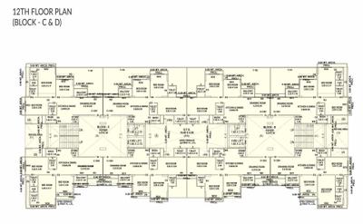Project Image of 854.55 - 857.56 Sq.ft 3 BHK Apartment for buy in N B Sourish
