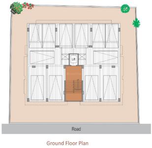 Project Image of 0.0 - 1067.89 Sq.ft 3 BHK Apartment for buy in Ghoghari Alif 1 Appartment