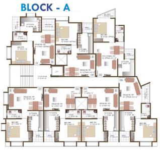 Project Image of 366.0 - 415.0 Sq.ft 1 BHK Apartment for buy in Manglayam Hiralaxmi