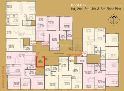 Project Image of 750.0 - 1048.0 Sq.ft 2 BHK Apartment for buy in Anmol