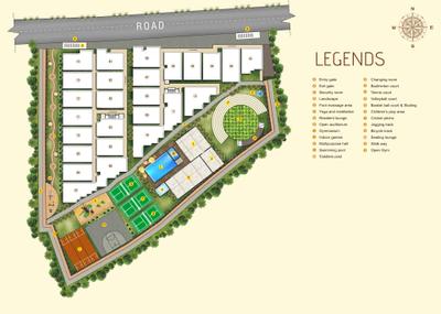 Project Image of 1242.0 - 1726.0 Sq.ft 2 BHK Apartment for buy in Jai Gardenia
