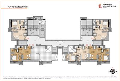 Project Image of 410.1 - 820.0 Sq.ft 1 BHK Apartment for buy in Ruparel Millennia