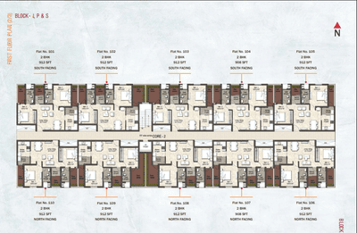 Project Image of 572.0 - 1576.0 Sq.ft 1 BHK Apartment for buy in VGN Stafford