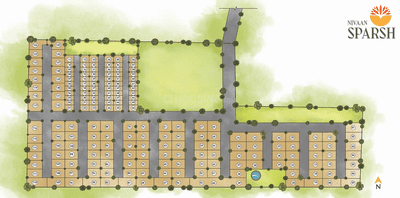 Project Image of 322.92 - 537.87 Sq.ft Residential Plot Plot for buy in Vishal Nivaan Sparsh II