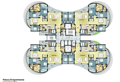Project Image of 2900.0 - 8100.0 Sq.ft 3 BHK Apartment for buy in Omaxe The Forest Spa