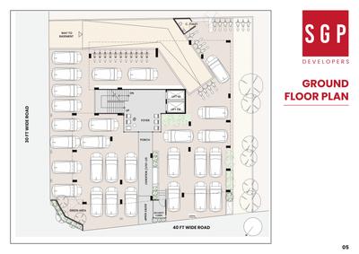 Project Image of 1177.79 - 1205.88 Sq.ft 3 BHK Apartment for buy in SGP Upasana Apartment