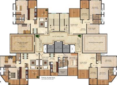 Project Image of 525.0 - 730.0 Sq.ft 1 BHK Apartment for buy in RK Neona