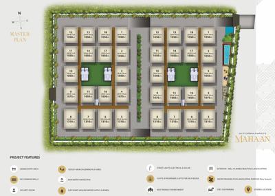 Project Image of 1050.02 - 1310.08 Sq.ft 2 BHK Apartment for buy in SPJV Sri P Chenna Ramulus Mahaan Block A