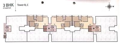 Project Image of 261.0 - 830.0 Sq.ft 2 BHK Apartment for buy in Jalaram Radhe Ratnam