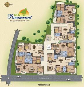 Project Image of 1010.0 - 1560.0 Sq.ft 2 BHK Apartment for buy in Divya Ncn Paramount