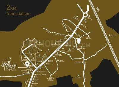 Nutan Shree Ganesh Krupa Residency Location Plan 1