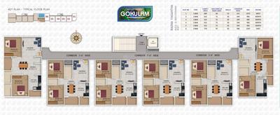 Project Image of 982.0 - 1207.0 Sq.ft 2 BHK Apartment for buy in Saptagiri Maharshi Gokulam