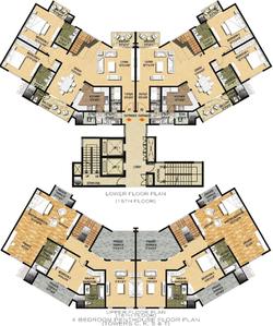Project Image of 1555.0 - 4818.0 Sq.ft 2 BHK Apartment for buy in Ozone The Metrozone