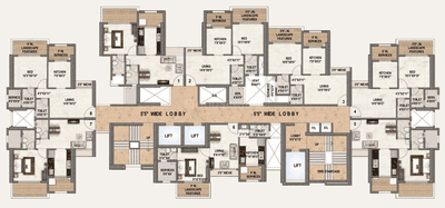Project Image of 370.49 - 488.0 Sq.ft 1 BHK Apartment for buy in Parth Lakefront