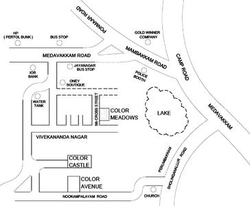 Project Image of 601.0 - 900.0 Sq.ft 1 BHK Apartment for buy in Colorhomes Meadows