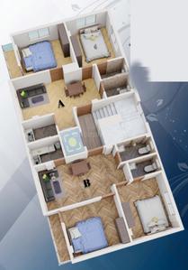 Project Image of 850.0 - 910.0 Sq.ft 2 BHK Apartment for buy in Sai Ram Icche