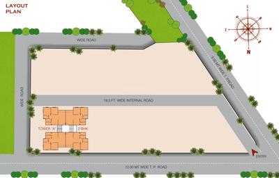 Ismail Meena Heights Tower A Layout Plan 1