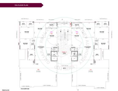 Project Image of 968.21 - 1517.39 Sq.ft 3 BHK Apartment for buy in Balaji Hilltown Heaven