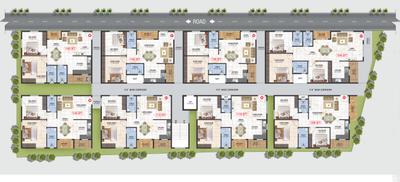 Project Image of 1110.0 - 1545.0 Sq.ft 2 BHK Apartment for buy in SVL Sreekrishna Nilayam