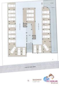 Project Image of 752.29 - 885.76 Sq.ft 3 BHK Apartment for buy in Shugan Pushkar Status