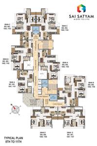 Project Image of 301.39 - 642.93 Sq.ft 1 BHK Apartment for buy in Sai Park