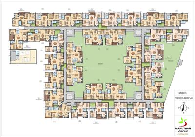 Project Image of 1061.0 - 1483.0 Sq.ft 2 BHK Apartment for buy in Marutham Royal Gardens Phase 1