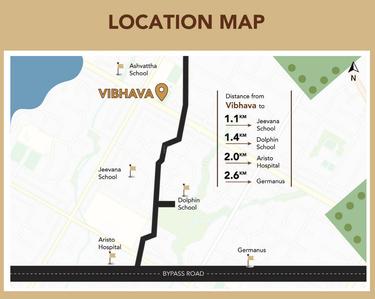 Project Image of 547.88 - 649.06 Sq.ft 2 BHK Apartment for buy in Visvas Vibhava Block B