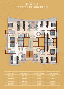 Project Image of 445.0 - 665.0 Sq.ft 1 BHK Apartment for buy in Nakshatra Revati