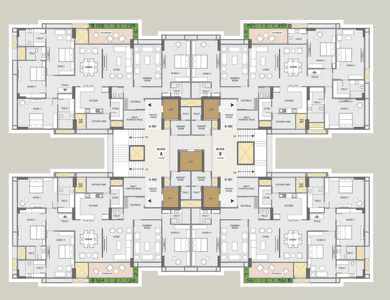 Project Image of 2482.91 - 2543.3 Sq.ft 4 BHK Apartment for buy in Saiyamm Apricus