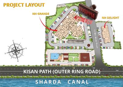 Project Image of 705.0 - 1245.0 Sq.ft 1 BHK Apartment for buy in Nottingham Homz