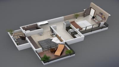 Project Image of 635 Sq.ft 1 BHK Apartment / Flat for sale in Dombivli East for Rs. 3650000