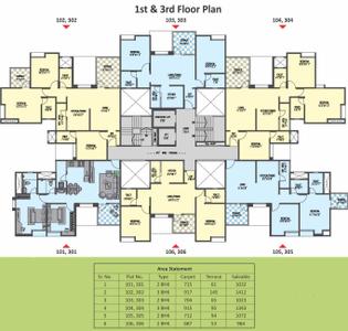 Project Image of 564.0 - 1045.0 Sq.ft 2 BHK Apartment for buy in Rujuta Gardenia Crest