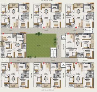Project Image of 1535.0 - 1713.0 Sq.ft 3 BHK Apartment for buy in Abode Abhishekam