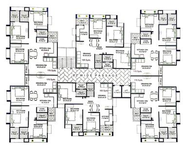 Project Image of 760.15 - 788.89 Sq.ft 3 BHK Apartment for buy in SSD Vista