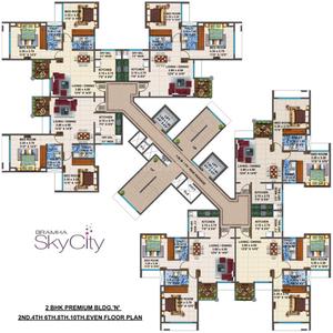 Project Image of 1200 Sq.ft 3 BHK Apartment / Flat for sale in Dhanori for Rs. 8500000