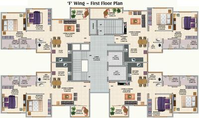Project Image of 358.0 - 632.0 Sq.ft 1 BHK Apartment for buy in Saakshi Parvatara Phase 1