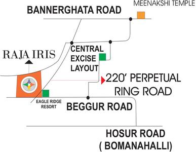Raja Iris Location Plan 1