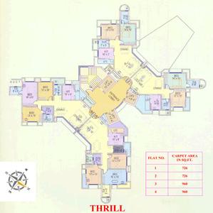 Project Image of 1044 Sq.ft 2 BHK Apartment / Flat for sale in Mulund West for Rs. 17500000