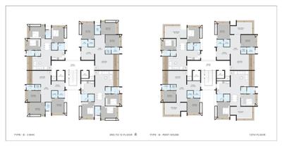 Project Image of 723.01 - 1374.23 Sq.ft 2 BHK Apartment for buy in Simna City