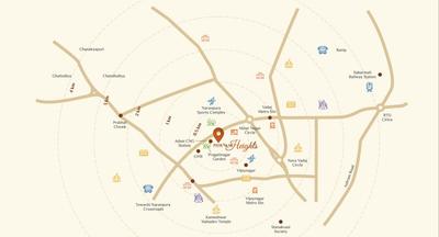 Project Image of 0.0 - 1278.0 Sq.ft 2 BHK Apartment for buy in Patrakar Heights