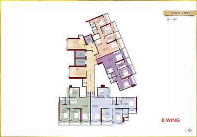 Project Image of 383.0 - 789.0 Sq.ft 1 BHK Apartment for buy in Gami Bianca