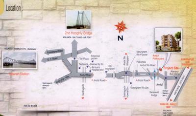 Project Image of 608.0 - 736.0 Sq.ft 2 BHK Apartment for buy in Tanvir Prakriti