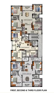 Project Image of 864.0 - 1248.0 Sq.ft 2 BHK Apartment for buy in Signet Crest