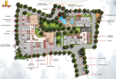 Project Image of 1220.0 - 1530.0 Sq.ft 3 BHK Apartment for buy in Durga Marine Drive