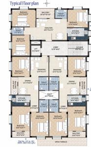 Project Image of 1100.0 - 1450.0 Sq.ft 2 BHK Apartment for buy in Dharma Residency