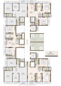 Project Image of 423.89 - 662.63 Sq.ft 2 BHK Apartment for buy in Vishv Eleanor