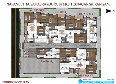 Project Image of 416.0 - 1642.0 Sq.ft 1 BHK Apartment for buy in Navaneetha Sahasraroopa