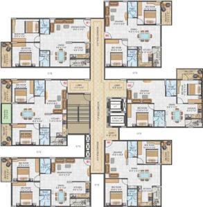 Project Image of 741.0 - 1335.0 Sq.ft 2 BHK Apartment for buy in Hi Life Greens